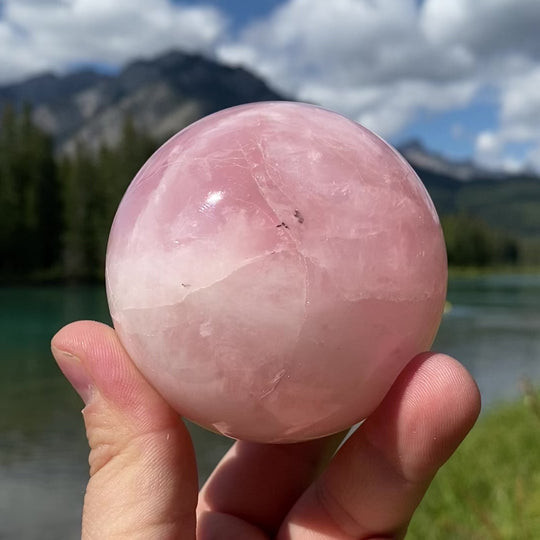 Rose Quartz Sphere