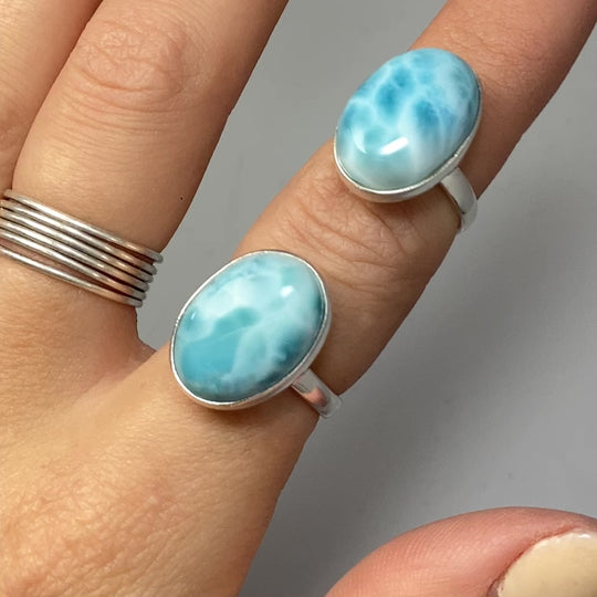 Larimar Ring