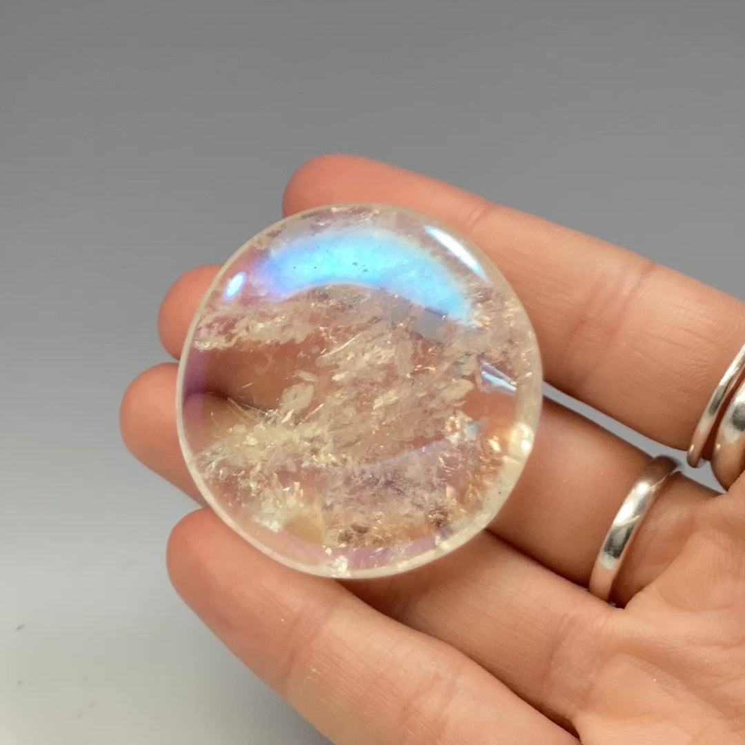 Opalescent Quartz Touch Stone