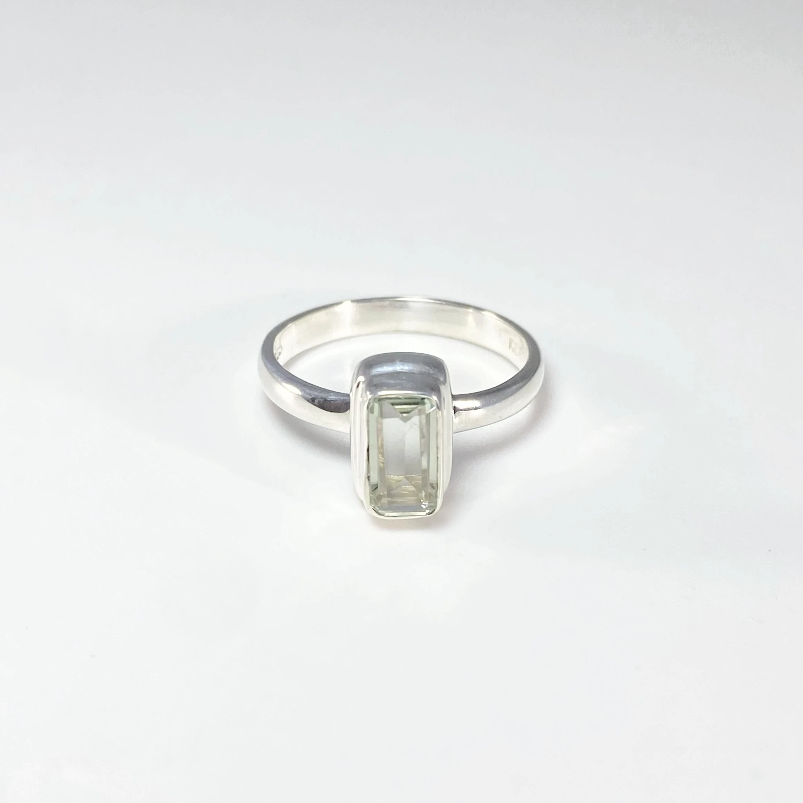 Green Amethyst Ring - Rocks and Gems Canada