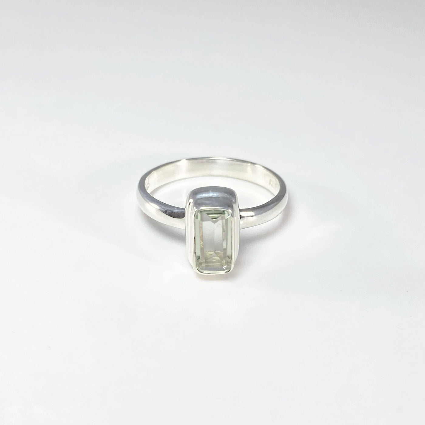 Green Amethyst Ring