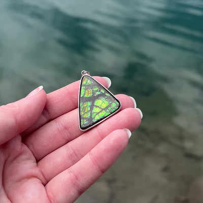 Alberta Ammolite Pendant