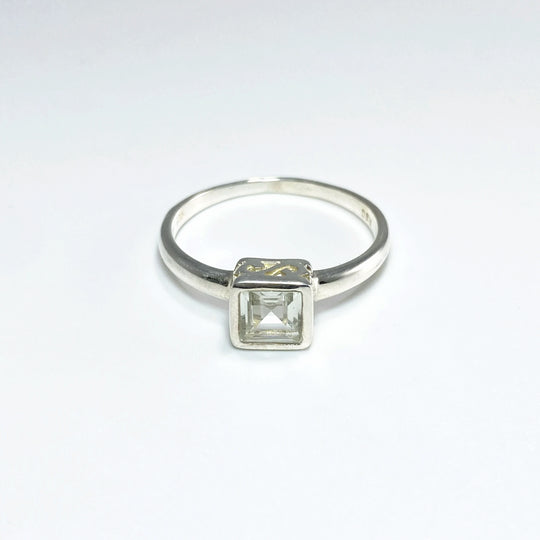 Green Amethyst Ring - Rocks and Gems Canada