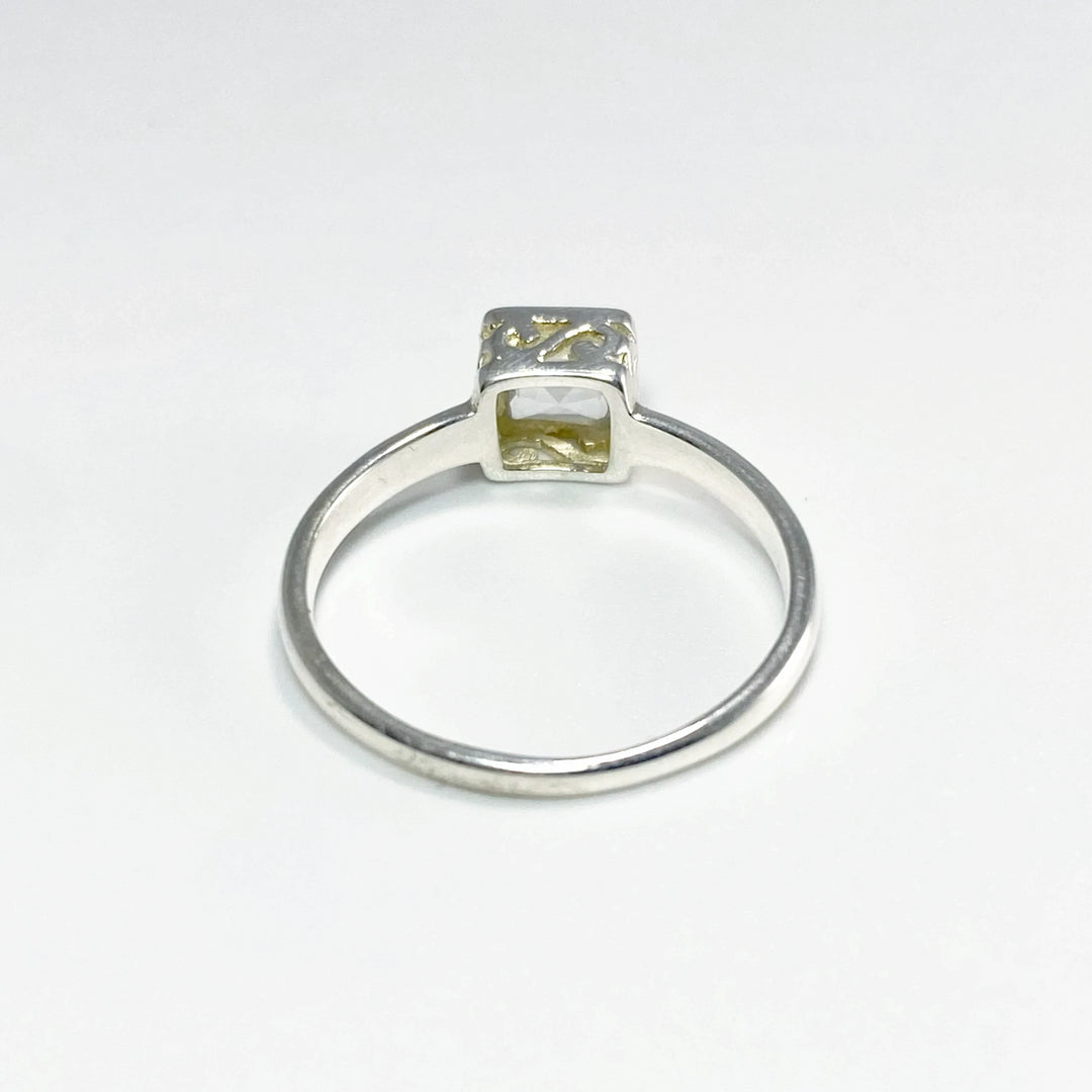 Green Amethyst Ring - Rocks and Gems Canada