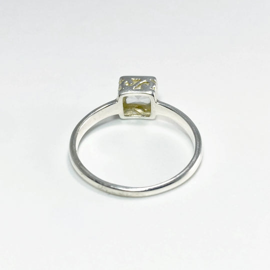 Green Amethyst Ring - Rocks and Gems Canada