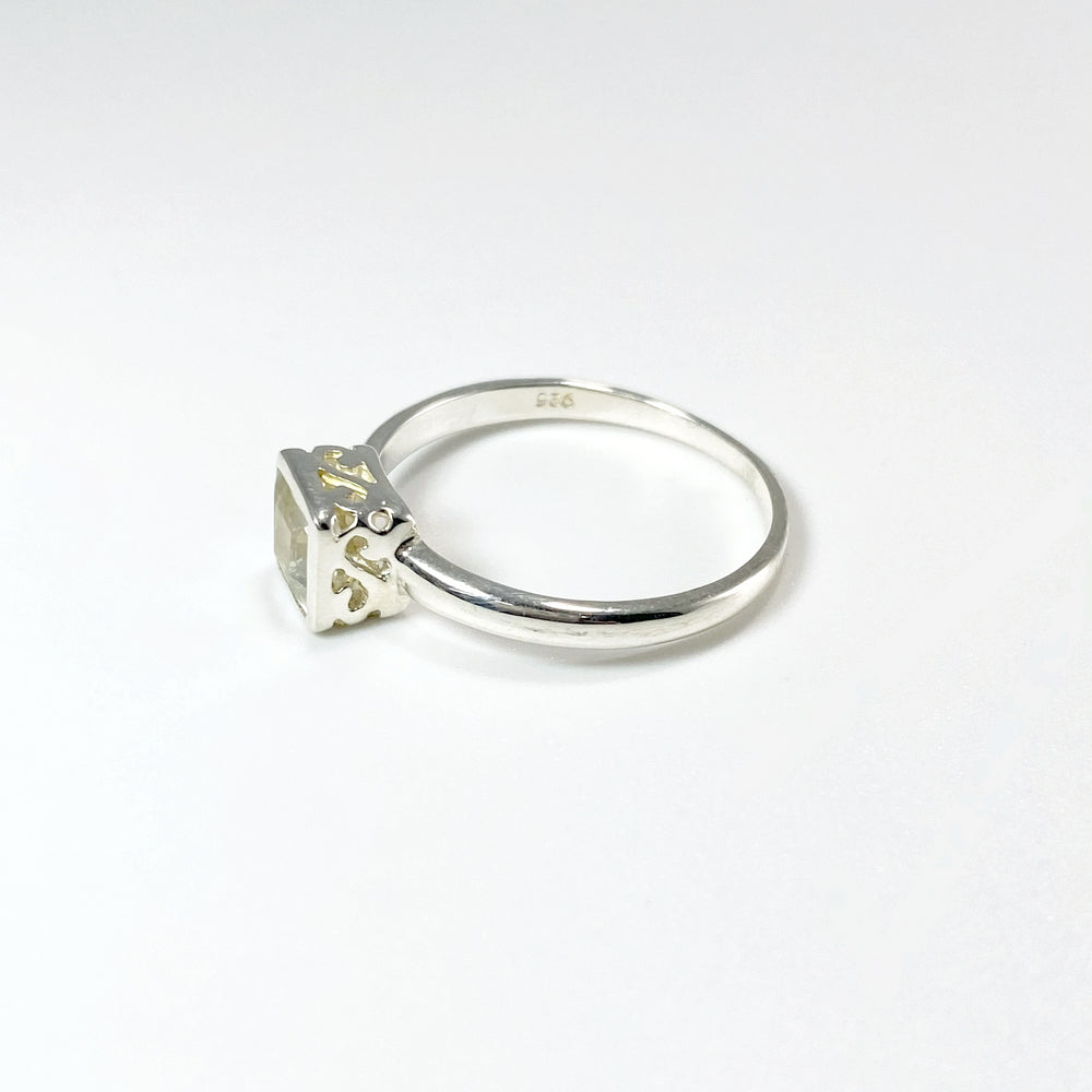 Green Amethyst Ring - Rocks and Gems Canada
