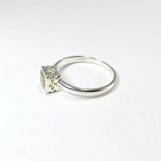 Green Amethyst Ring - Rocks and Gems Canada