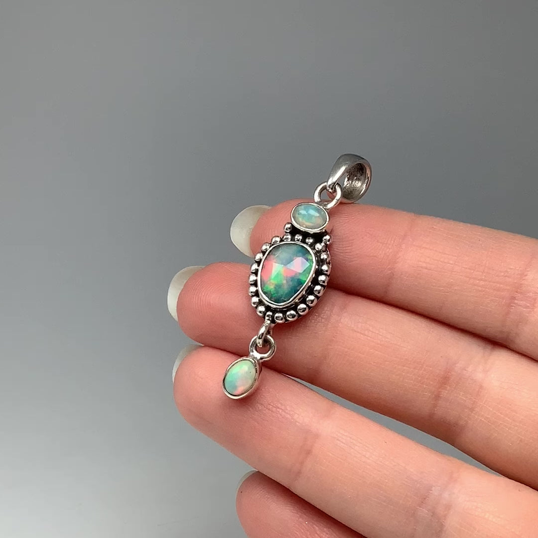 Fire Opal Pendant