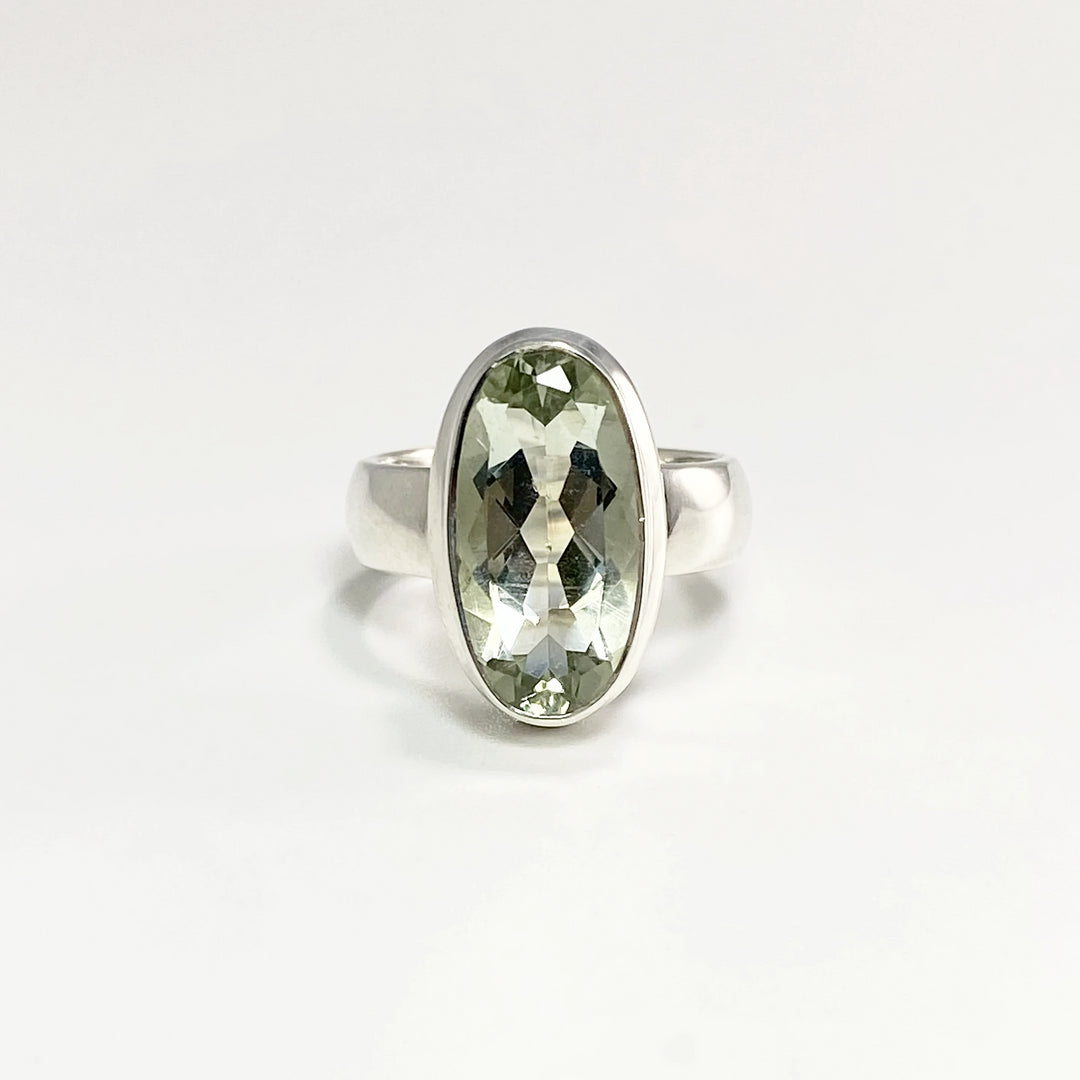 Green Amethyst Ring - Rocks and Gems Canada