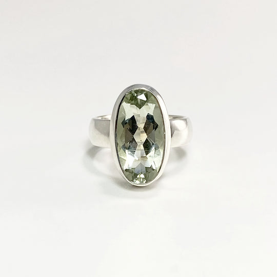 Green Amethyst Ring - Rocks and Gems Canada