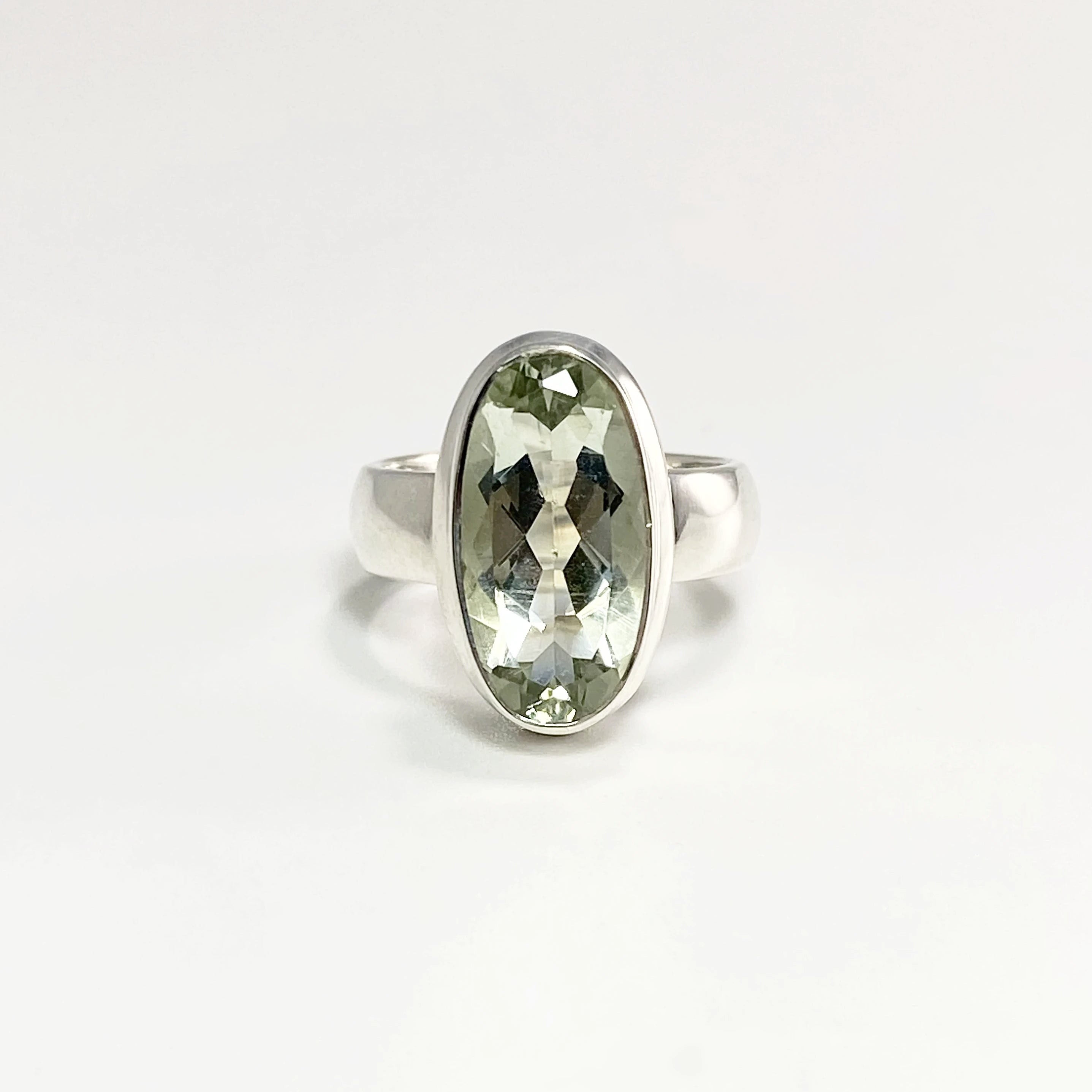 Green Amethyst Ring - Rocks and Gems Canada