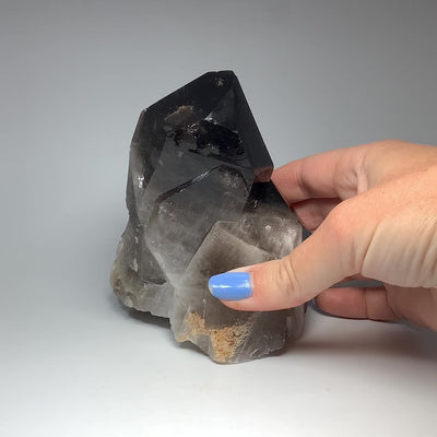 Smoky Quartz Large Cluster