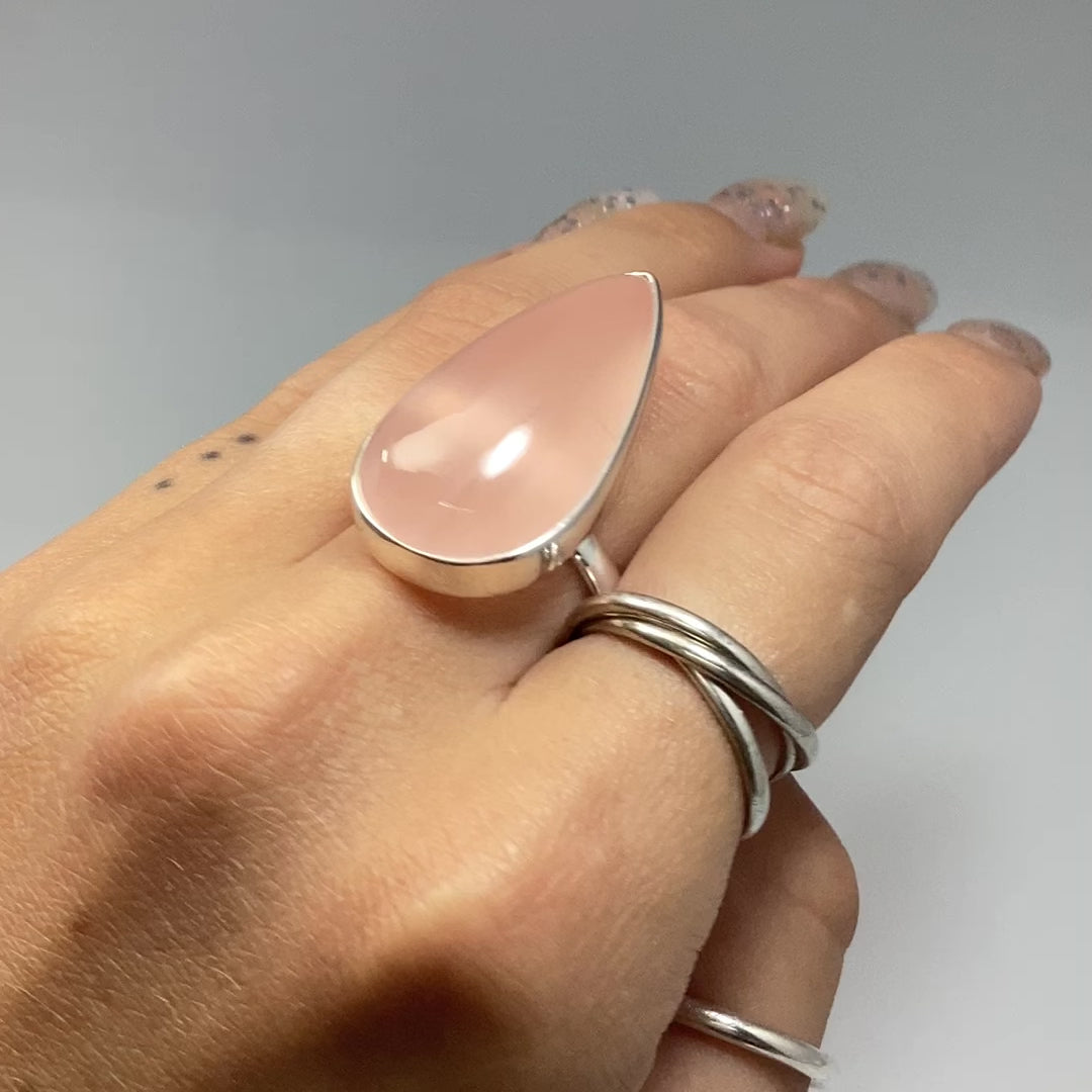 Rose Quartz Ring