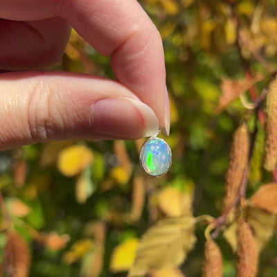 Fire Opal Pendant
