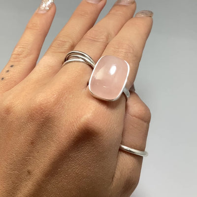 Rose Quartz Ring