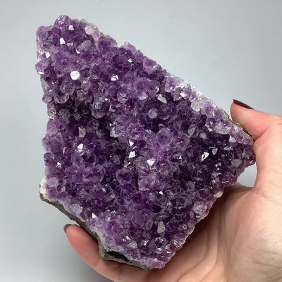 Amethyst Druze Cluster Stand Up