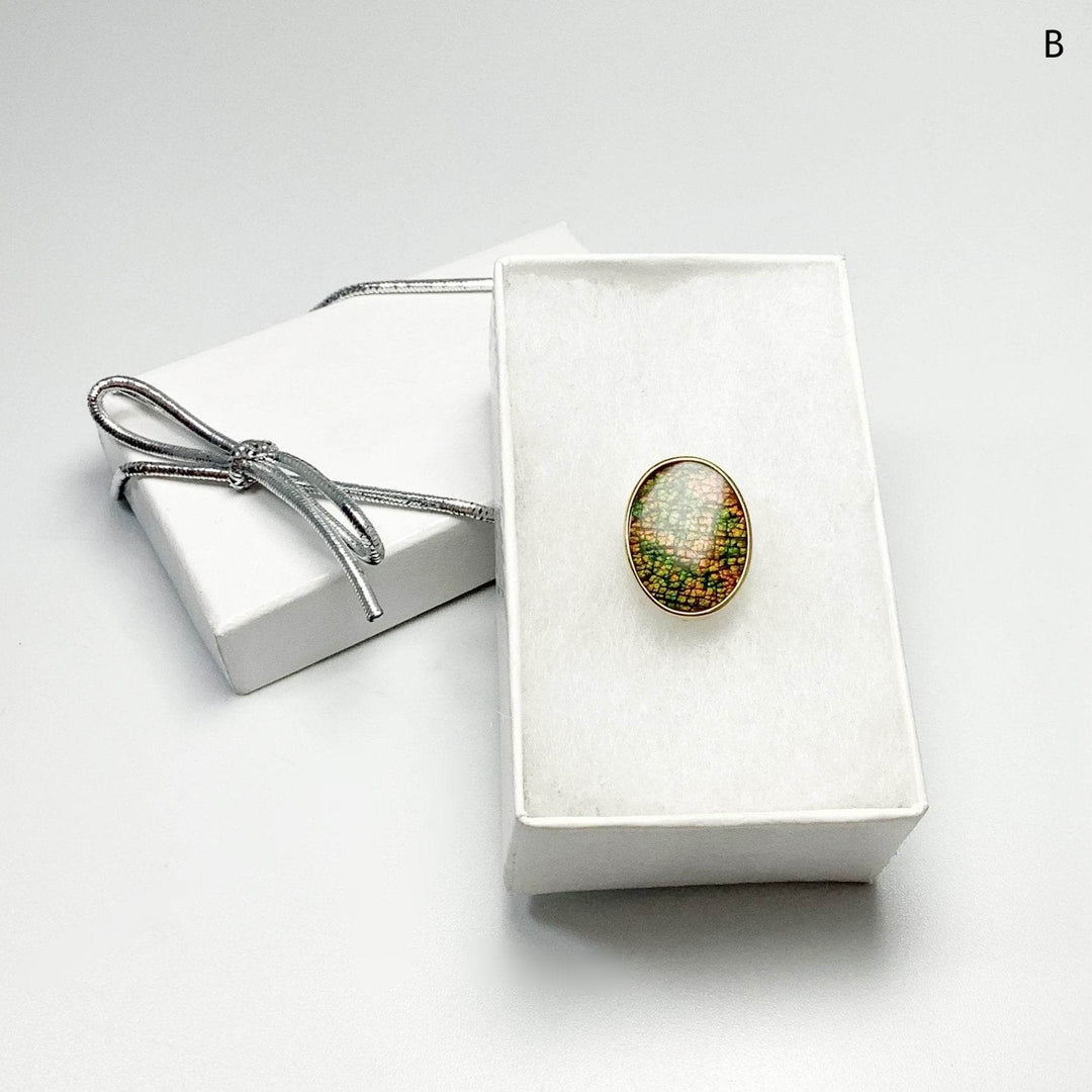 Alberta Ammolite 14K Gold Pendant-Rocks and Gems Canada