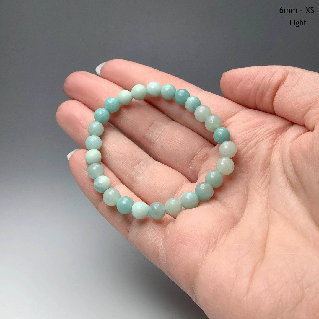 Amazonite Beaded Bracelet-Rocks and Gems Canada