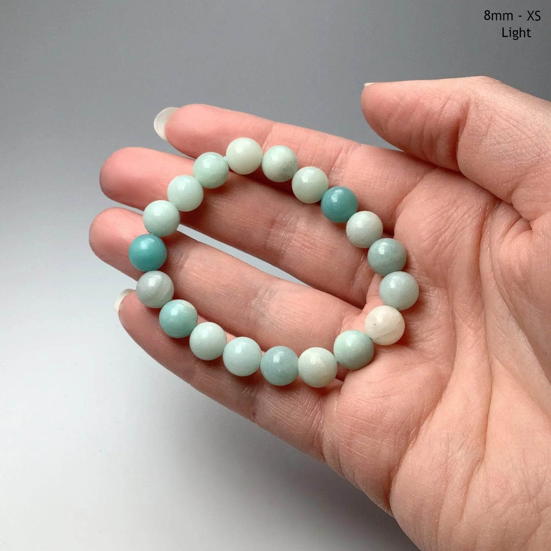 Amazonite Beaded Bracelet-Rocks and Gems Canada