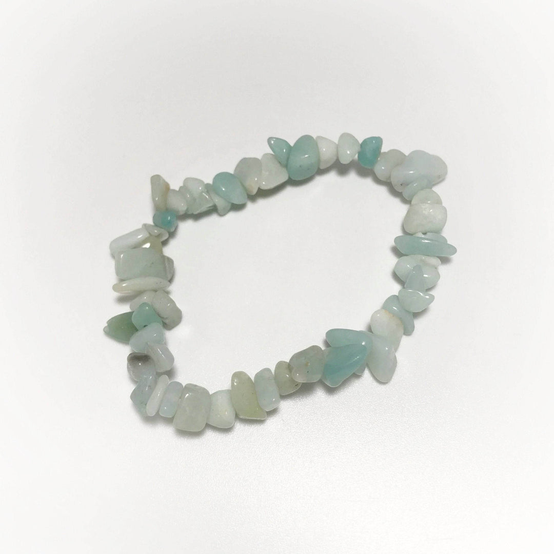 Amazonite Chip Beaded Bracelet-Rocks and Gems Canada