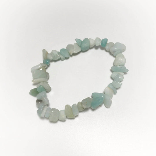 Amazonite Chip Beaded Bracelet-Rocks and Gems Canada