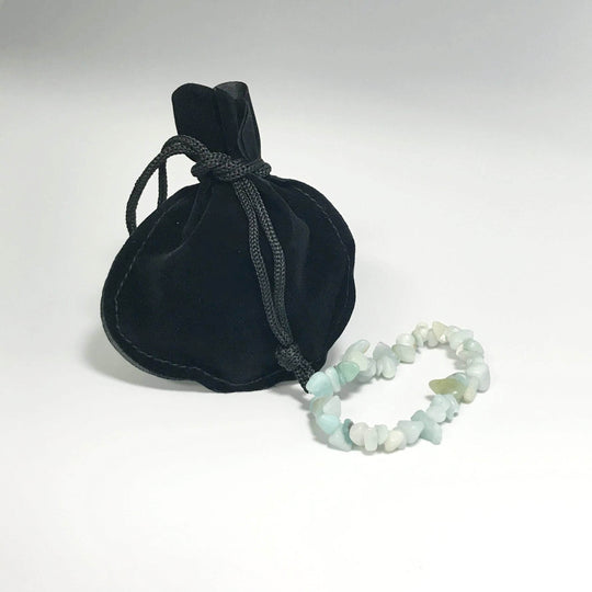 Amazonite Chip Beaded Bracelet-Rocks and Gems Canada