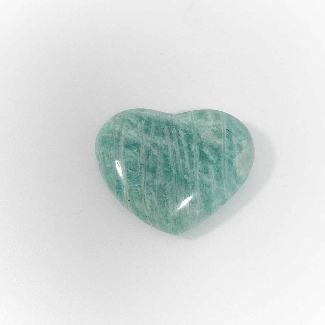 Amazonite Heart-Rocks and Gems Canada