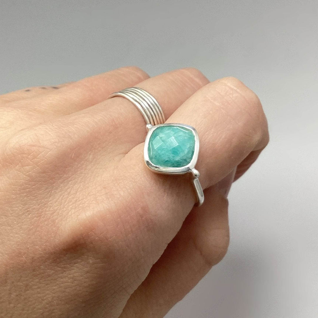 Amazonite Ring-Rocks and Gems Canada