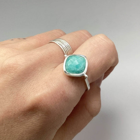 Amazonite Ring-Rocks and Gems Canada