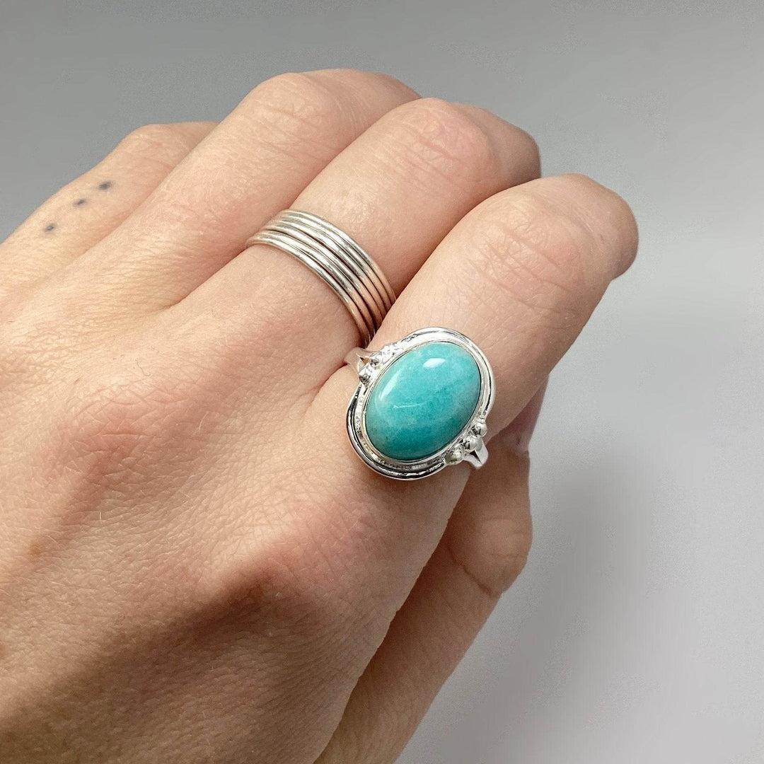 Amazonite Ring-Rocks and Gems Canada