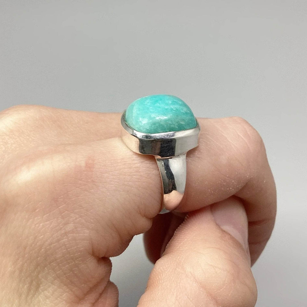 Amazonite Ring-Rocks and Gems Canada