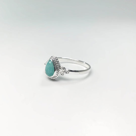 Amazonite Ring-Rocks and Gems Canada