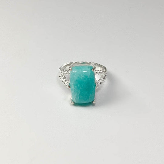 Amazonite Ring-Rocks and Gems Canada
