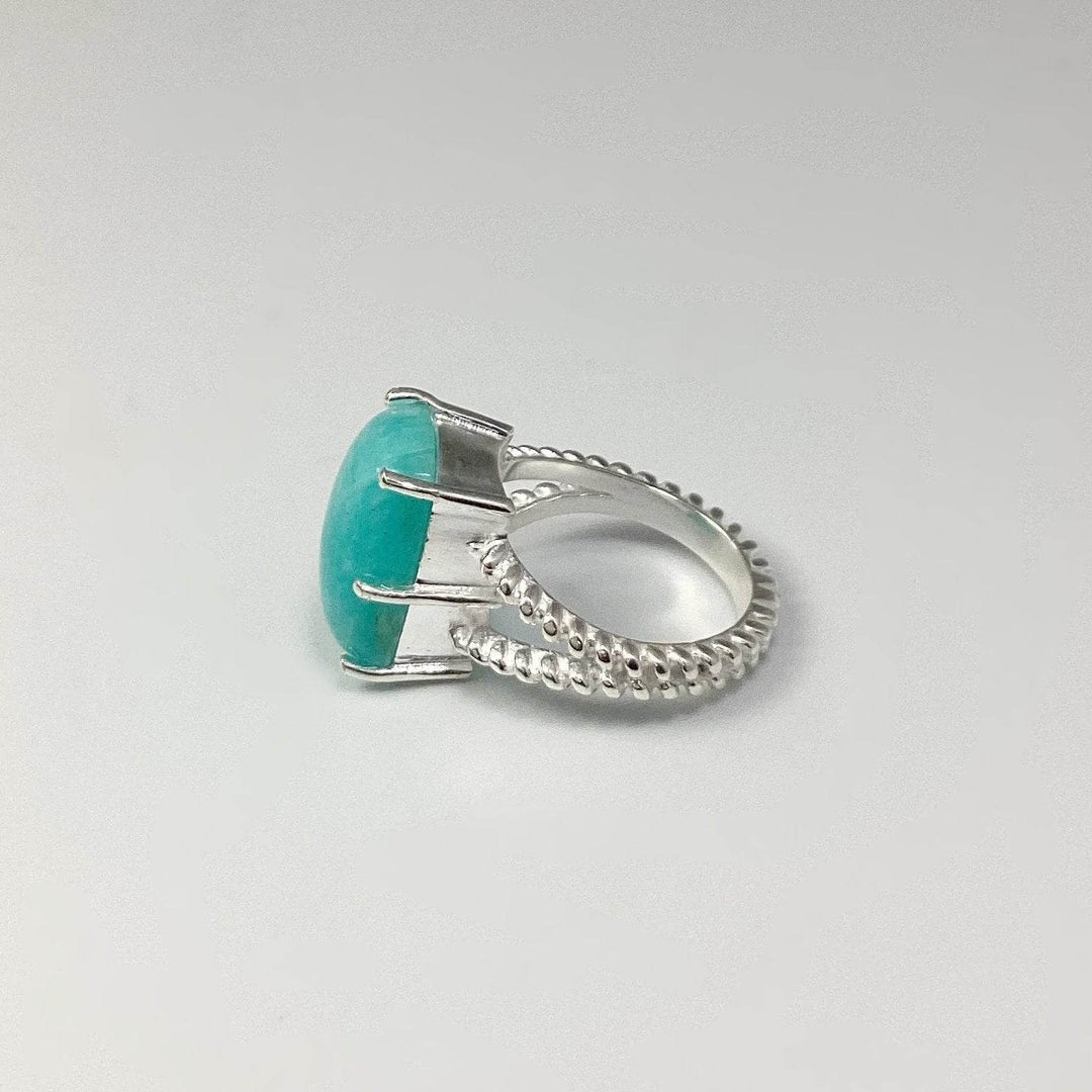 Amazonite Ring-Rocks and Gems Canada