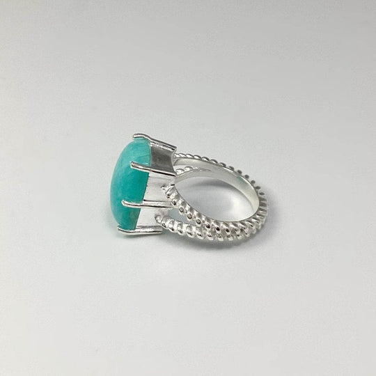 Amazonite Ring-Rocks and Gems Canada