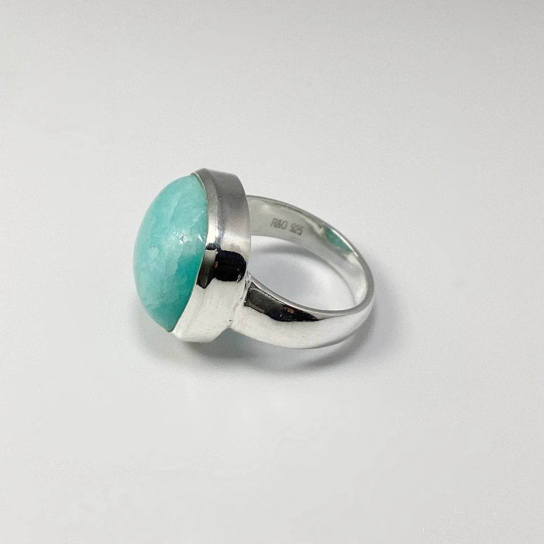 Amazonite Ring-Rocks and Gems Canada