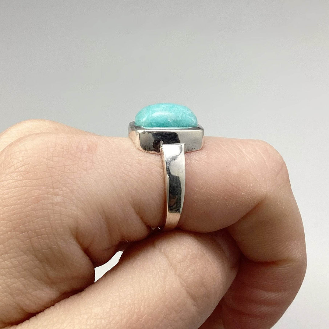 Amazonite Ring-Rocks and Gems Canada