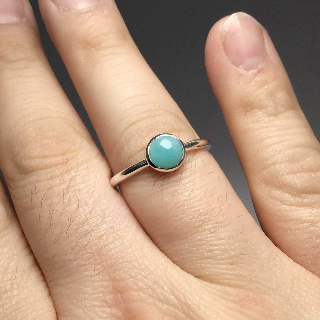 Amazonite Ring-Rocks and Gems Canada