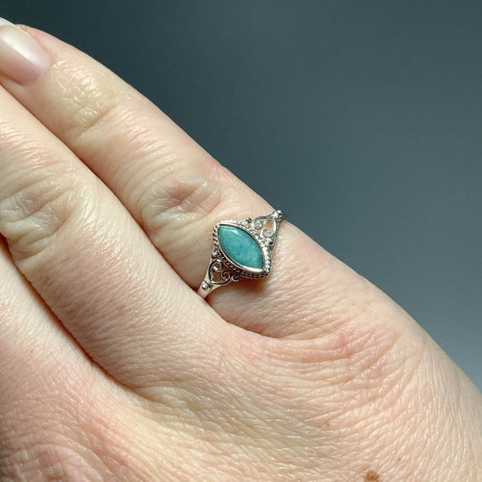 Amazonite Ring-Rocks and Gems Canada