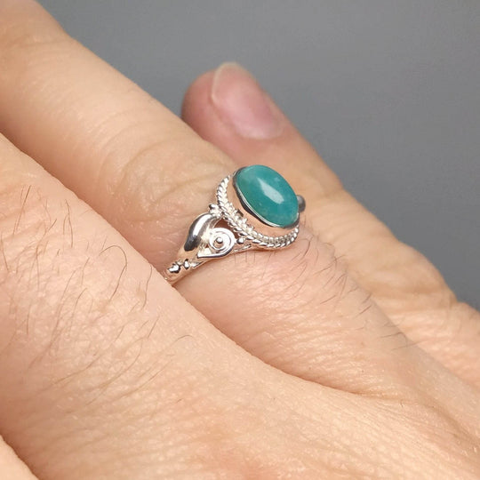 Amazonite Ring-Rocks and Gems Canada