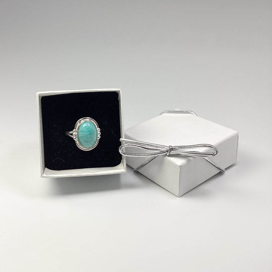 Amazonite Ring-Rocks and Gems Canada