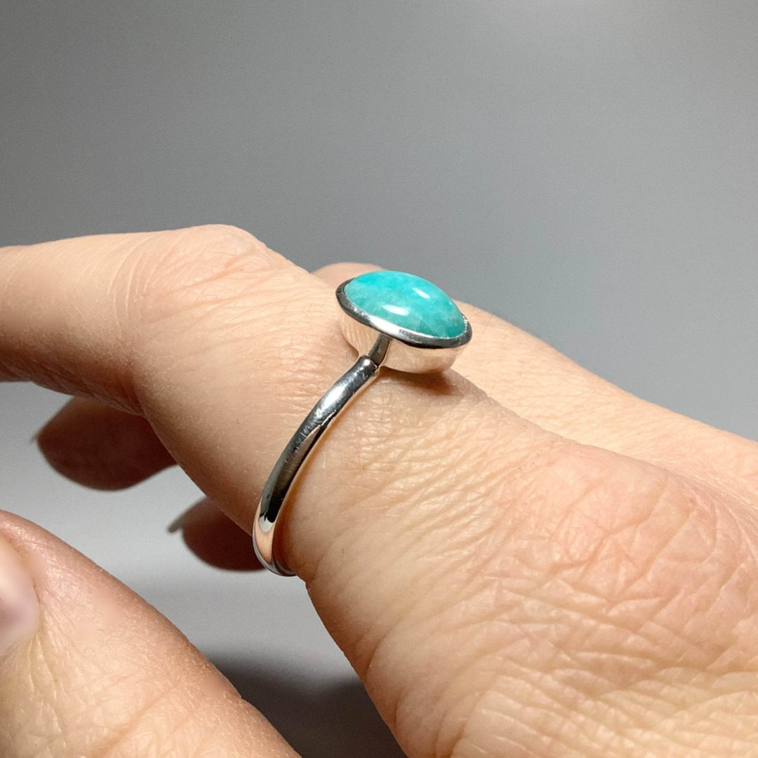 Amazonite Ring-Rocks and Gems Canada