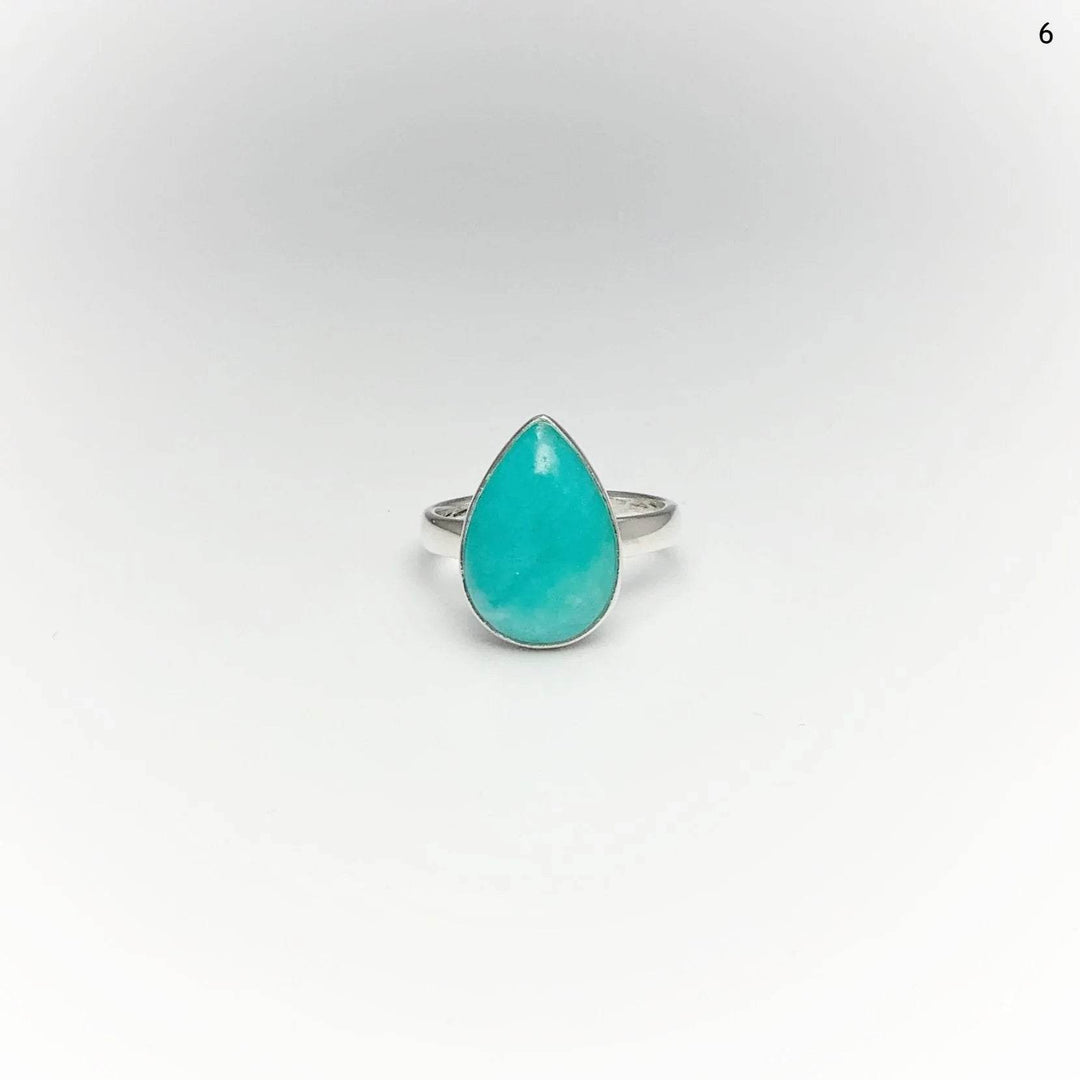 Amazonite Ring-Rocks and Gems Canada
