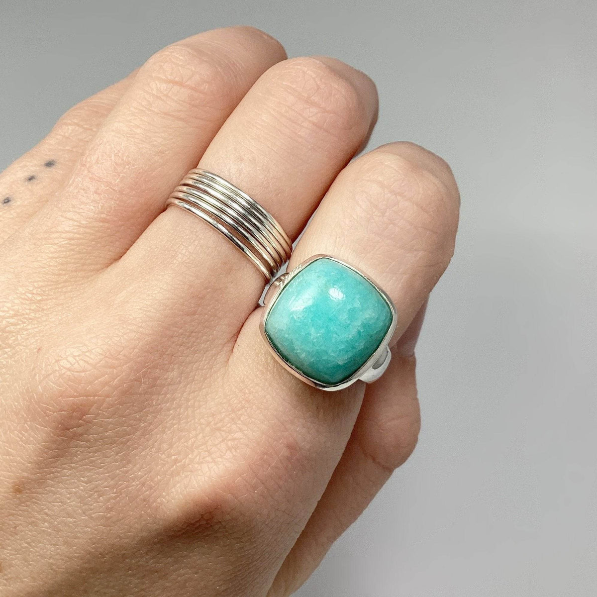 Amazonite Ring-Rocks and Gems Canada