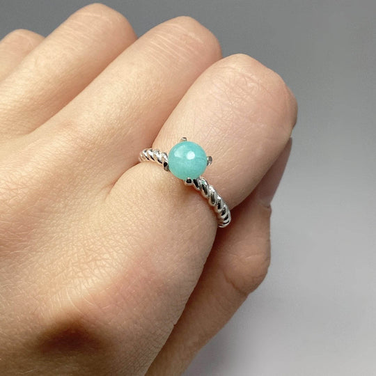 Amazonite Ring-Rocks and Gems Canada