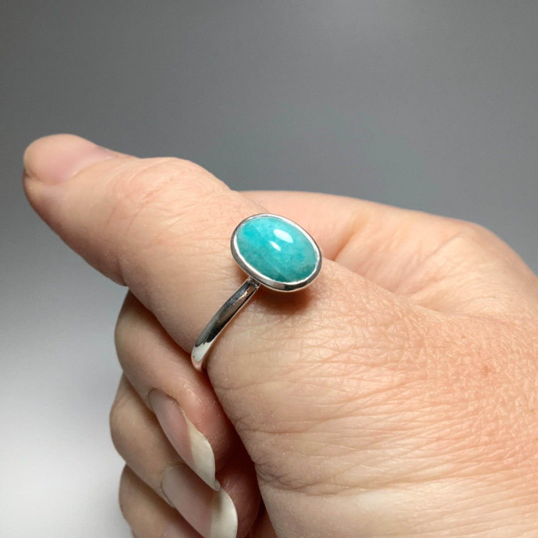 Amazonite Ring-Rocks and Gems Canada