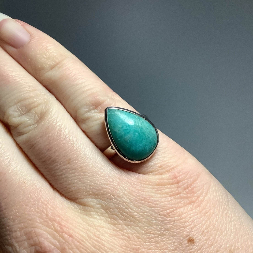 Amazonite Ring-Rocks and Gems Canada