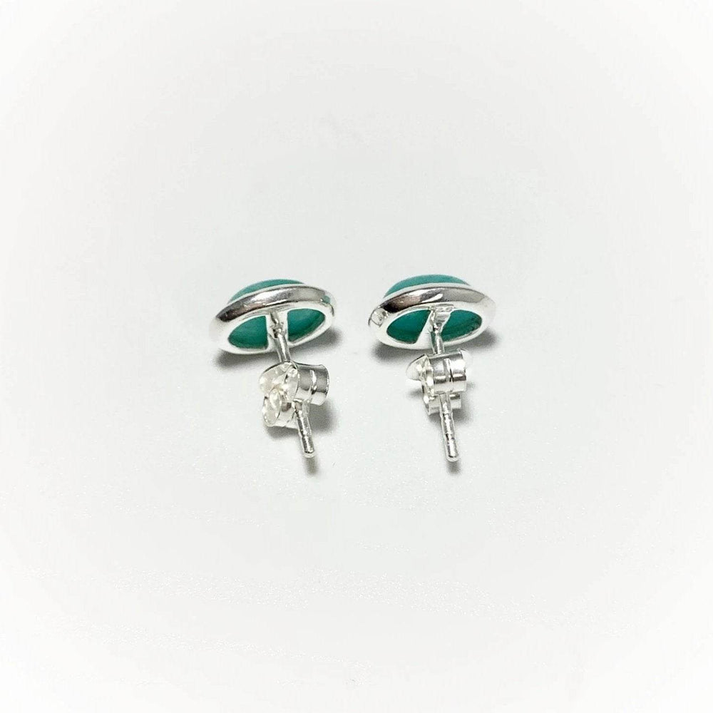 Amazonite Stud Earrings-Rocks and Gems Canada