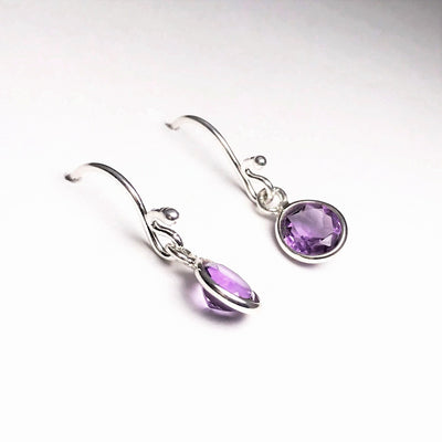 Amethyst Dangle Earrings