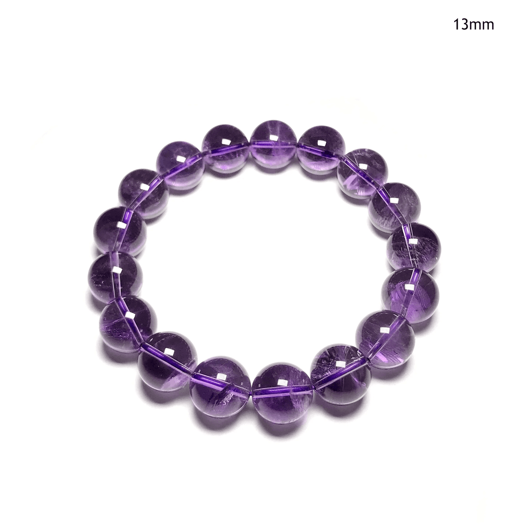 Amethyst Beaded Bracelet - High Quality-Rocks and Gems Canada